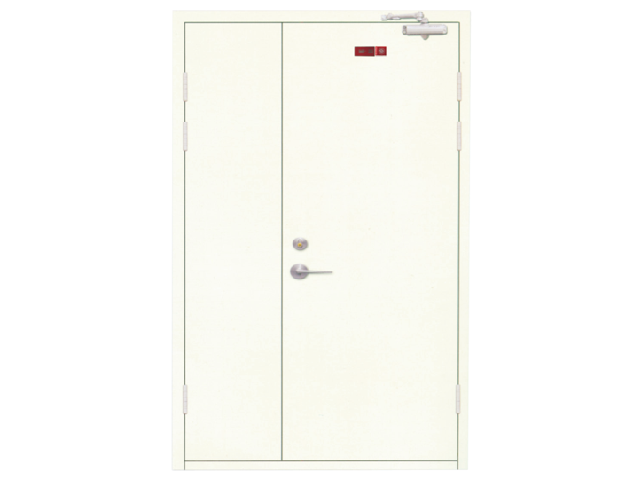 鋼質(zhì)子母隔熱防火門